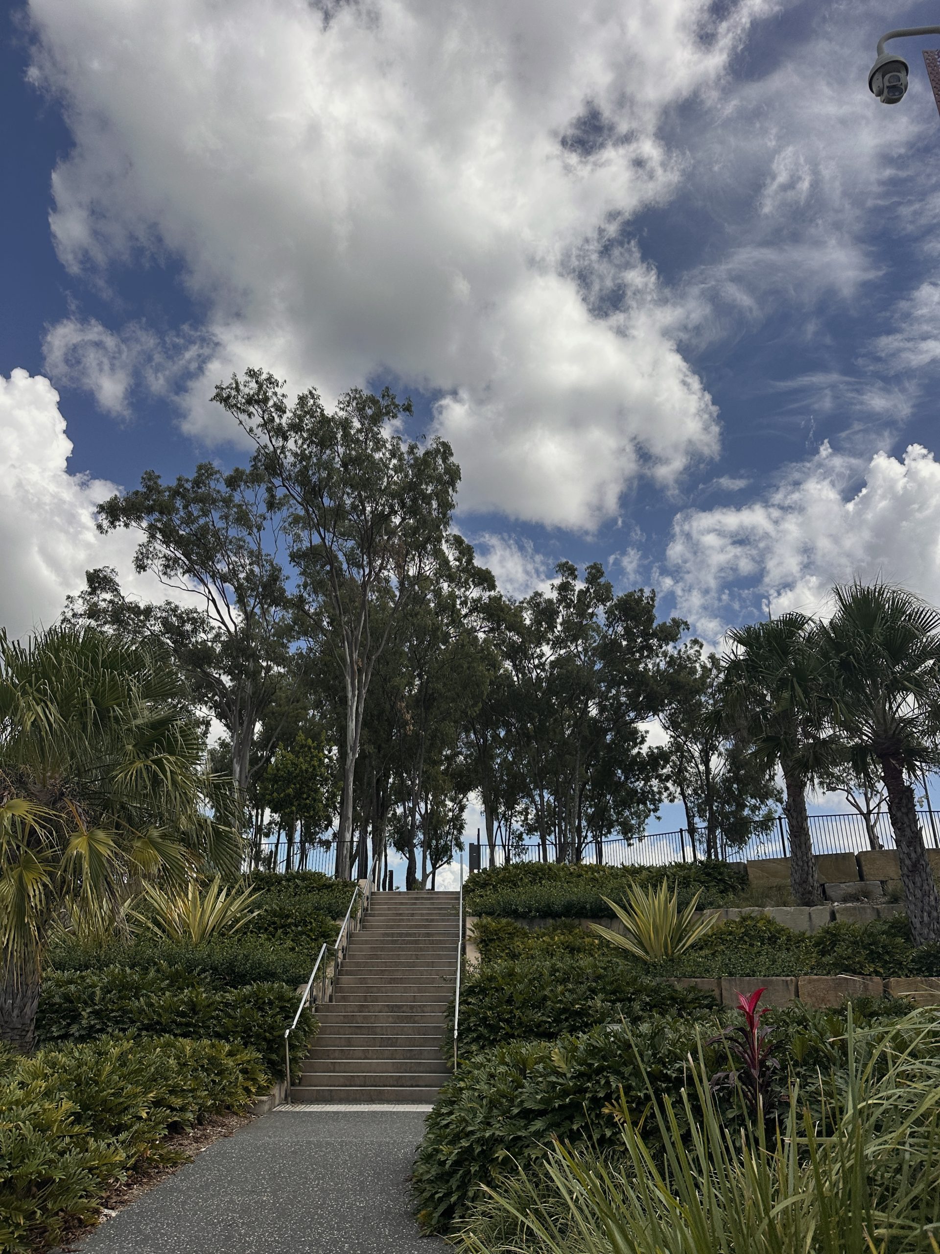 A walkway at the Pimpama Sports Hub in Gold Coast, Australia.