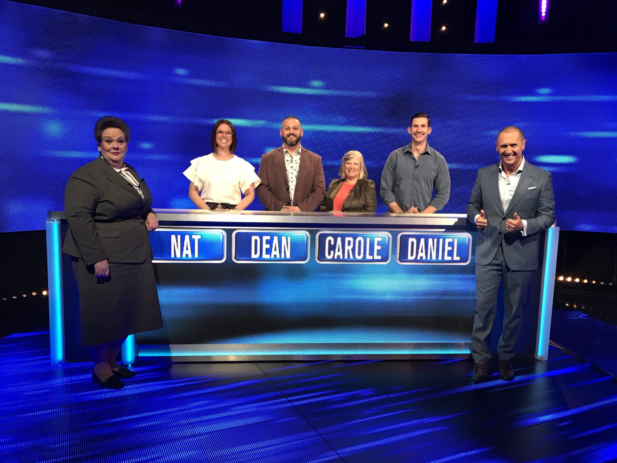 Nat Sharp on a game show